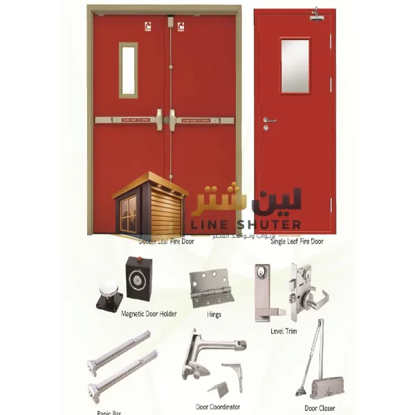 قطع غيار أبواب الطوارئ _ أكسسورات وملحقات أبواب الطوارئ (5) قطع غيار أبواب الطوارئ / أكسسورات وملحقات أبواب الطوارئ